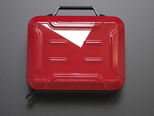 shinny tool case  red 